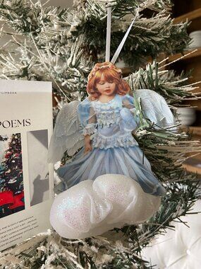 Audiobook, Angel Ornament, Christmas Angel, Sandra Kuck